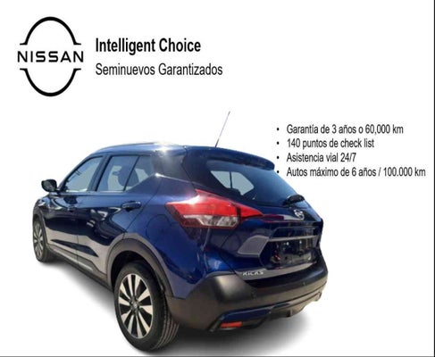 2020 Nissan KICKS 5 PTS EXCLUSIVE 16L TA AAC AUT PIEL VE GPS RA-17 in Torreón, Coahuila de Zaragoza, México - Nissan Alameda Independencia