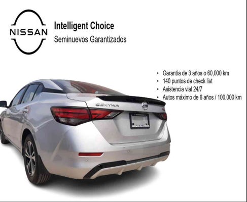 2023 Nissan SENTRA 4 PTS ADVANCE TA AAC F NIEBLA RA-16 in Torreón, Coahuila de Zaragoza, México - Nissan Alameda Independencia