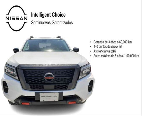 2021 Nissan FRONTIER 4 PTS PRO 4X L4 25L TA AAC PIEL RA-18 4X4 in Torreón, Coahuila de Zaragoza, México - Nissan Alameda Independencia