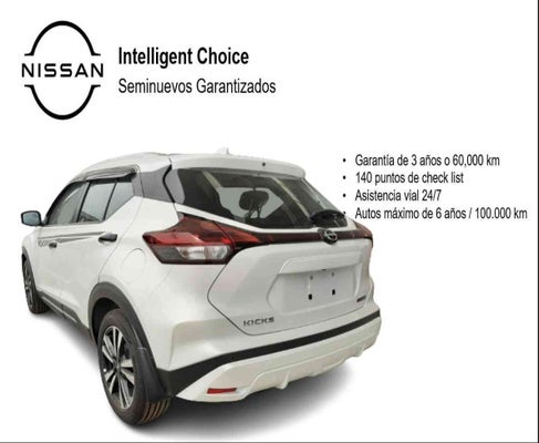 2023 Nissan KICKS 5 PTS ADVANCE 16L TA AAC VE RA-16 in Torreón, Coahuila de Zaragoza, México - Nissan Alameda Independencia