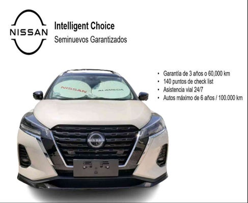2023 Nissan KICKS 5 PTS E-POWER PLATINUM ELECTA PIEL ADAS RA-17 in Torreón, Coahuila de Zaragoza, México - Nissan Alameda Independencia